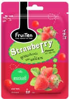 "Fruite-10" Chewy Assorted Fruits Candy Strawberry Flavoured 25gm.	